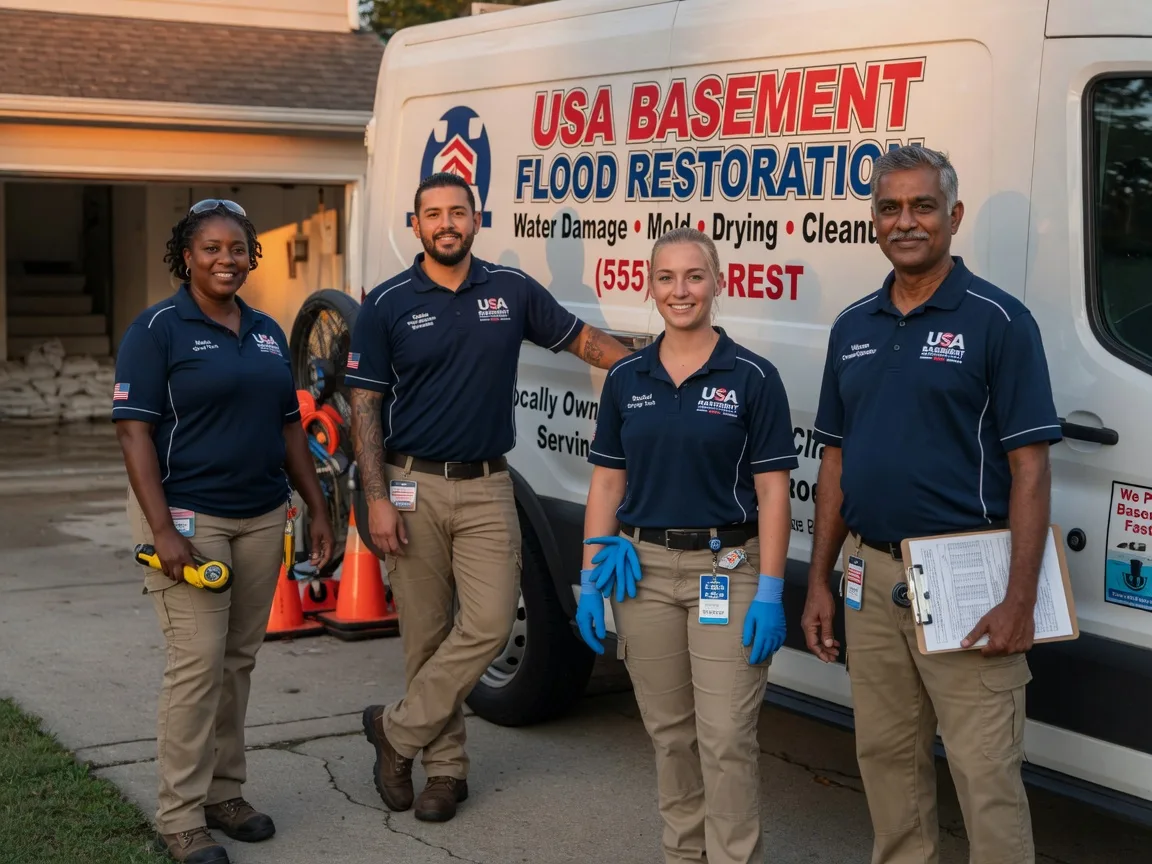 Basement Flood Cleanup company in Excello, MO