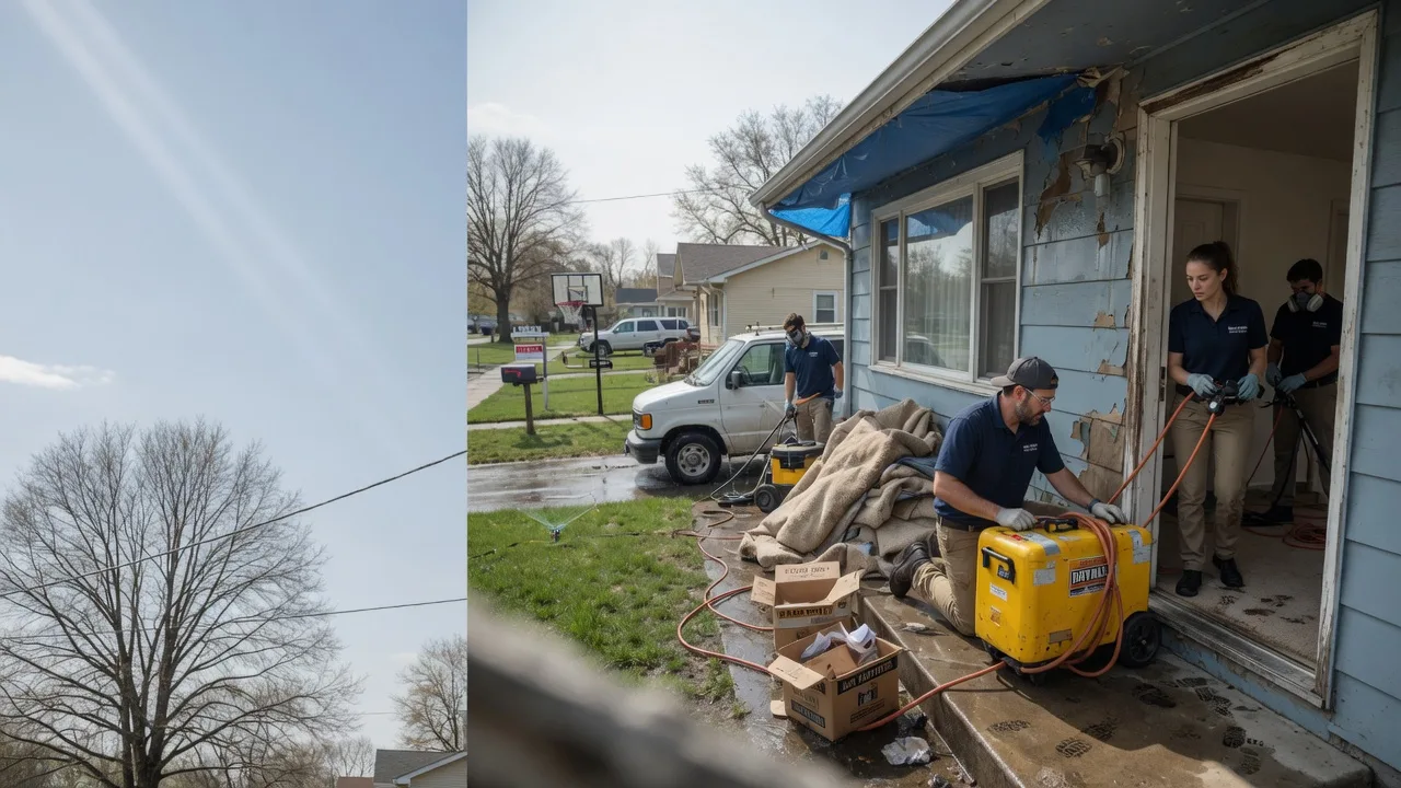 Basement Flood Cleanup in Excello, MO near me
